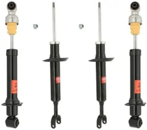 KYB Excel-G GR-2 Front Rear Shocks for 1995-1/99 AUDI A4 Quattro 341842 341842 341909 341909
