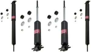 KYB Excel-G GR-2 Front Rear Shocks for 1957-58 FORD Fairlane 343127 343127 343131 343131