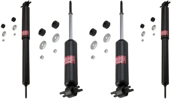 KYB Excel-G GR-2 Front Rear Shocks for 1957-58 FORD Fairlane 343127 343127 343131 343131