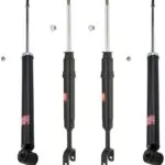 KYB Excel-G GR-2 Front Rear Shocks for 1998-04 AUDI A6 341273 341273 343281 343281