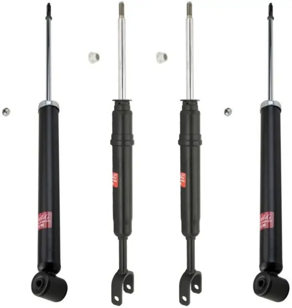 KYB Excel-G GR-2 Front Rear Shocks for 1998-04 AUDI A6 341273 341273 343281 343281