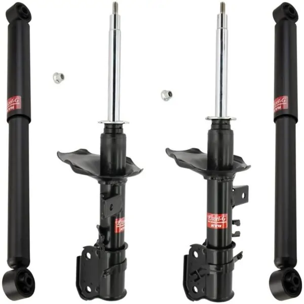 KYB Excel-G GR-2 Front Rear Shocks for 1996-11/98 NISSAN Pathfinder 2WD 335015 335016 343388 343388
