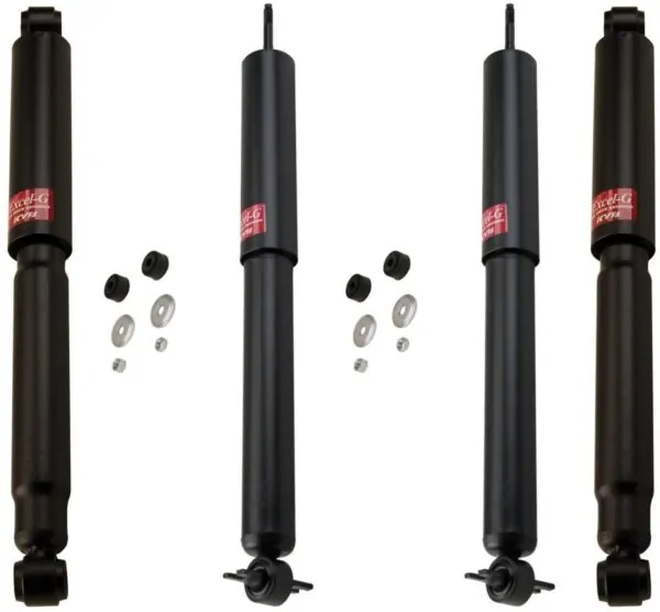KYB Excel-G GR-2 Front Rear Shocks for 1986 JEEP Comanche 2WD 344088 344088 344015 344015