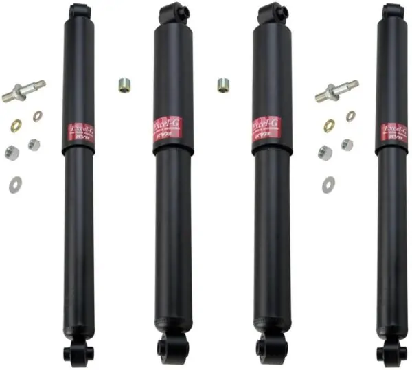 KYB Excel-G GR-2 Front Rear Shocks for 1987 GMC Sierra V1500 4WD 344067 344067 344072 344072