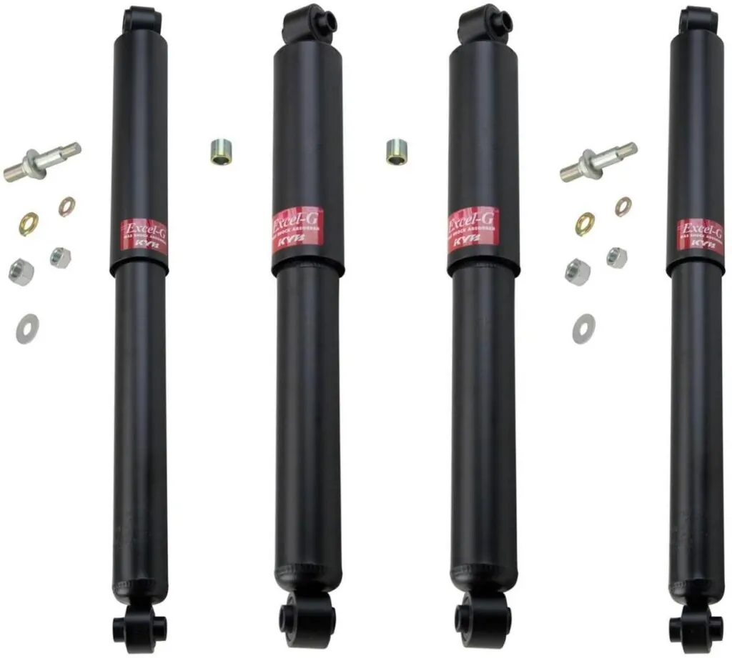 KYB Excel-G GR-2 Front Rear Shocks for 1980-91 CHEVROLET Suburban K1500 4WD 344067 344067 344072 344072