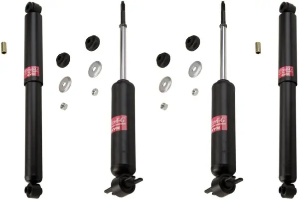 KYB Excel-G GR-2 Front Rear Shocks for 1971-94 DODGE B100 344066 344066 344073 344073