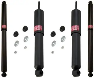 KYB Excel-G GR-2 Front Rear Shocks for 1980-89 FORD F-100 4WD Quad Shock 344049 344049 344077 344077