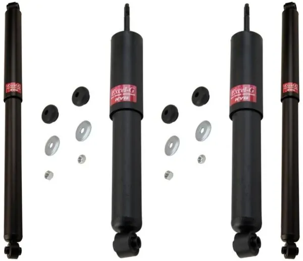 KYB Excel-G GR-2 Front Rear Shocks for 1980-83 FORD Bronco Quad Shock 344049 344049 344078 344078
