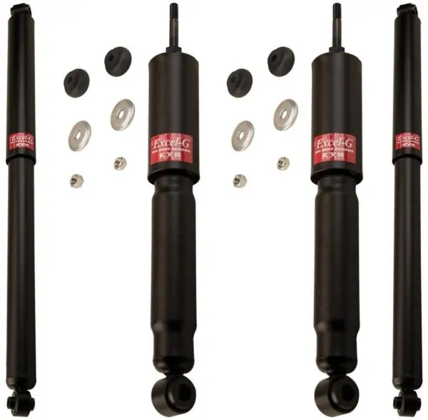 KYB Excel-G GR-2 Front Rear Shocks for 1980-83 FORD Bronco Quad Shock 344076 344076 344078 344078