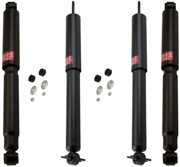 KYB Excel-G GR-2 Front Rear Shocks for 1986-92 JEEP Comanche 4WD 344088 344088 344090 344090