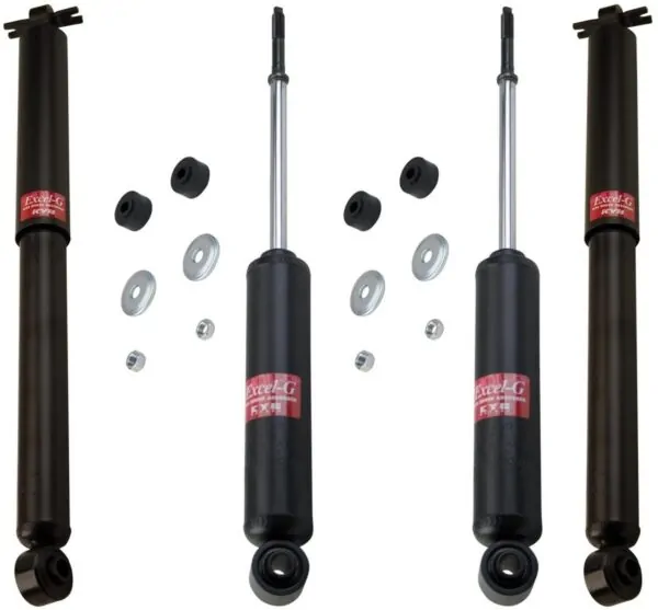 KYB Excel-G GR-2 Front Rear Shocks for 1987-96 DODGE Dakota 4WD 344093 344093 344095 344095