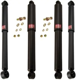 KYB Excel-G GR-2 Front Rear Shocks for 1985-01 CHEVROLET P30 with Monobeam Front Suspension 345030 345030 344366 344366