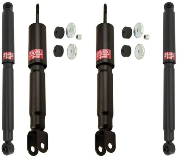 KYB Excel-G GR-2 Front Rear Shocks for 2001-06 GMC Yukon 4WD 344381 344381 344384 344384