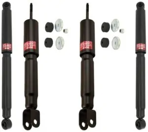 KYB Excel-G GR-2 Front Rear Shocks for 2001-06 CHEVROLET Tahoe 4WD 344381 344381 344384 344384