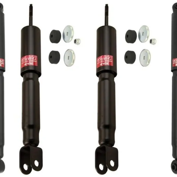 KYB Excel-G GR-2 Front Rear Shocks for 2001-06 CHEVROLET Tahoe 4WD 344381 344381 344384 344384