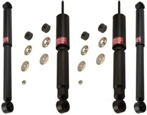 KYB Excel-G GR-2 Front Rear Shocks for 2005-07 CHEVROLET 1500HD 4WD 344383 344383 344385 344385
