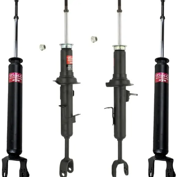 KYB Excel-G GR-2 Front Rear Shocks for 2003 NISSAN 350Z 341366 341367 344455 344455