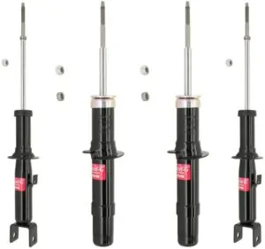 KYB Excel-G GR-2 Front Rear Shocks for 1995-00 CHRYSLER Cirrus 344609 344609 344610 344610