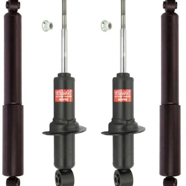 KYB Excel-G GR-2 Front Rear Shocks for 9/2005-08 NISSAN Frontier 2WD 341467 341467 345067 345067