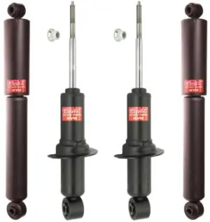 KYB Excel-G GR-2 Front Rear Shocks for 05 - 9/2005 NISSAN Frontier 4WD 341467 341467 345075 345075