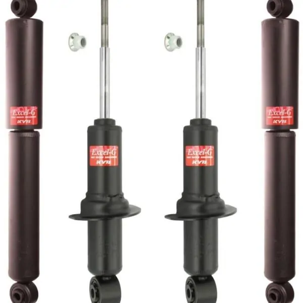 KYB Excel-G GR-2 Front Rear Shocks for 05 - 9/2005 NISSAN Frontier 2WD 341467 341467 345075 345075