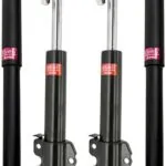 KYB Excel-G GR-2 Front Rear Shocks for 1989-95 DODGE Sprinter 3500 High Roof or Chassis Cab 335809 335809 349001 349001