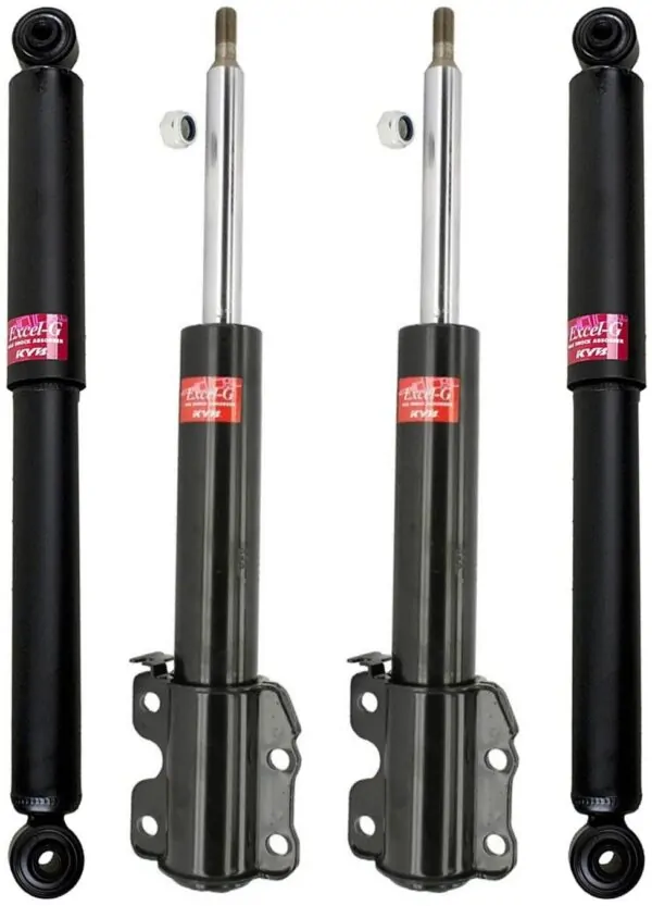 KYB Excel-G GR-2 Front Rear Shocks for 1995-03 FREIGHTLINER Sprinter 3500 High Roof or Chassis Cab 335809 335809 349001 349001