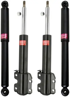 KYB Excel-G GR-2 Front Rear Shocks for 2002-06 MERCEDES BENZ Sprinter 2500 335809 335809 349001 349001