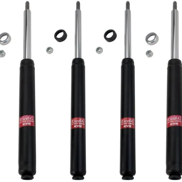 KYB Excel-G GR-2 Front Rear Shocks for 1988-8/91 AUDI 80/90 Quattro 365008 365008 366006 366006