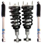 Bilstein 6112 Assembled Front 1.1-2.75 Lift Coilovers and 5100 0-1 Rear Lift Shocks for 2007-2014 Chevrolet Tahoe 1500 2WD-4WD