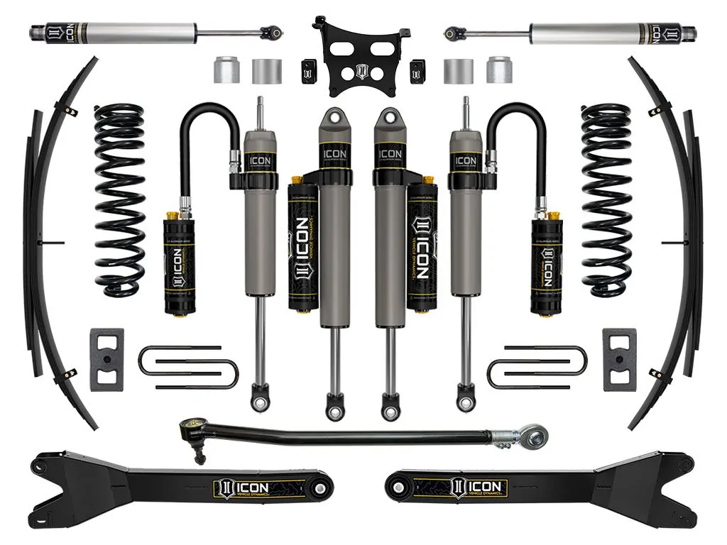 ICON Stage 5 2.5 Lift Kit with Radius Arms and Expansion Packs for 2023 Ford F-250-F-350 4WD