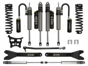 ICON Stage 5 2.5 Lift Kit with Radius Arms for 2023 Ford F-250-F-350 4WD