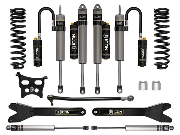 ICON Stage 5 2.5 Lift Kit with Radius Arms for 2023 Ford F-250-F-350 4WD