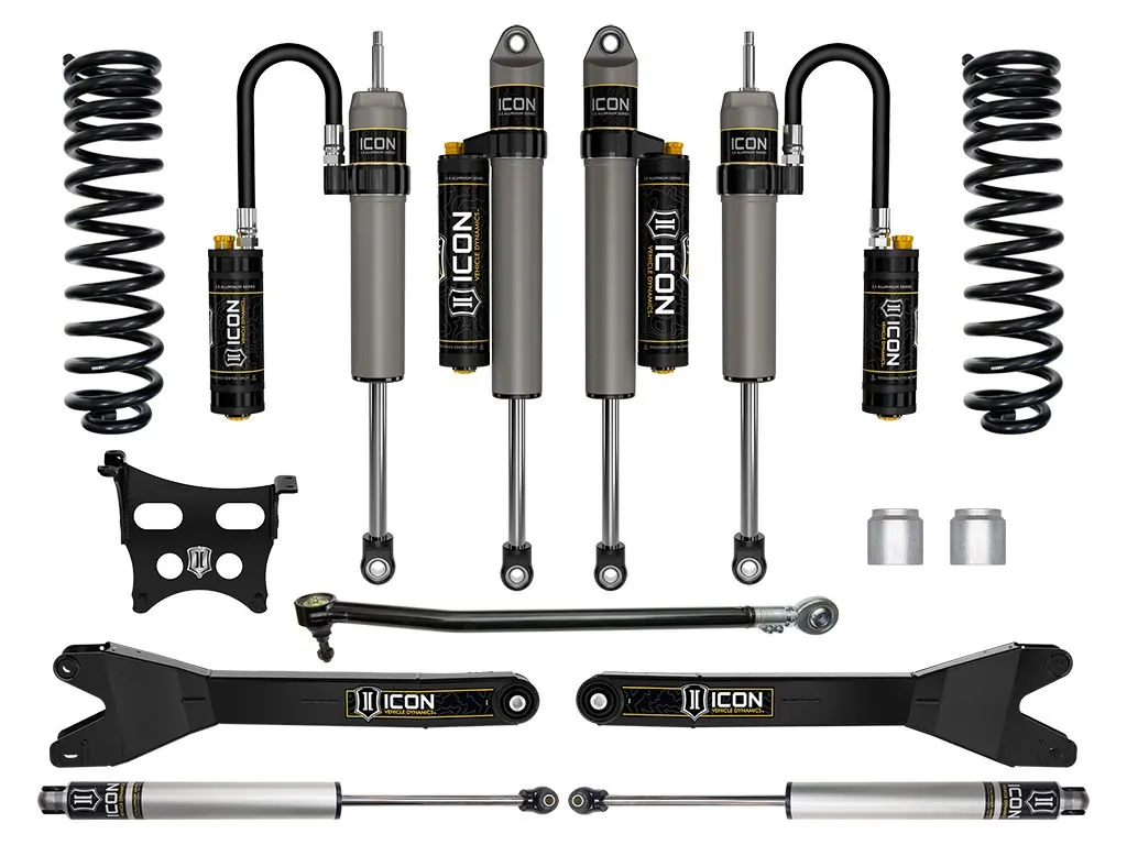 ICON Stage 5 2.5 Lift Kit with Radius Arms for 2023 Ford F-250-F-350 4WD