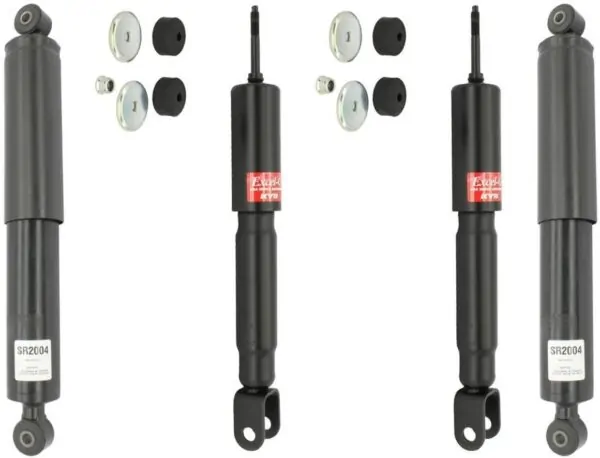 KYB Excel-G GR-2 Front Rear Shocks for 2000-06 GMC Yukon XL 1500 4WD ZW7 341343 341343 SR2004 SR2004