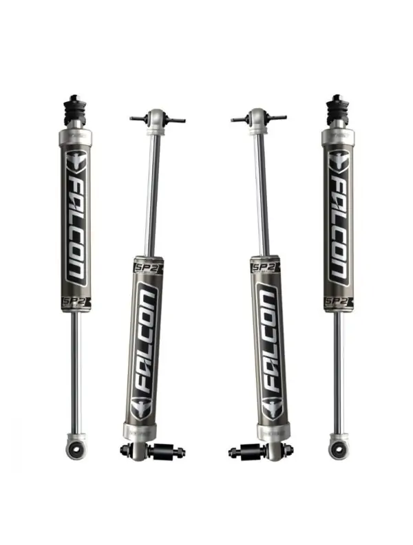 Falcon SP2 2.1 Monotube Shock Kit with 1.5-2.5" Lift for 2007-2018 Jeep Wrangler JK - 02-02-21-400-002