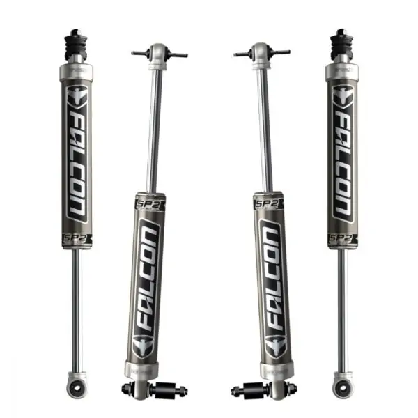 Falcon SP2 2.1 Monotube Shock Kit with 1.5-2.5" Lift for 2007-2018 Jeep Wrangler JK - 03-02-21-400-002