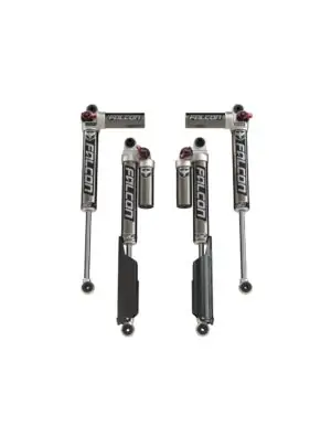Falcon 3.3 Fast Adjust Piggyback Shock Kit with 2-4.5" Lift for 2018-2023 Jeep Wrangler JL - 10-02-33-400-200