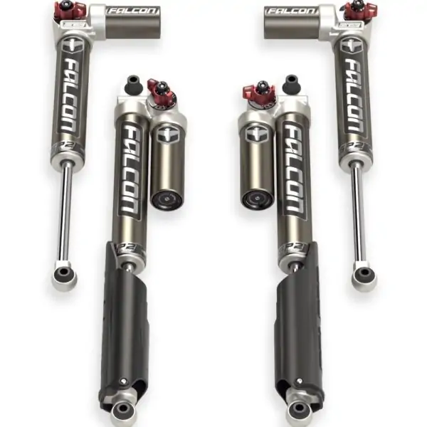 Falcon SP2 Lift Fast Adjust Piggyback Shock Kit 0-1.5" for 2018-2023 Jeep Wrangler JL - 11-02-33-400-002