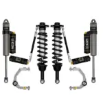 ICON Stage 4 2.75-3.5 Front Lift Coilovers and Rear Lift Shocks with Billet UCAs for 2021-2023 Ford F-150 4WD