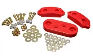 Energy Suspension Motor And Trans Mount Set Red for 1961-1973 Volkswagen Beetle 15.1101R