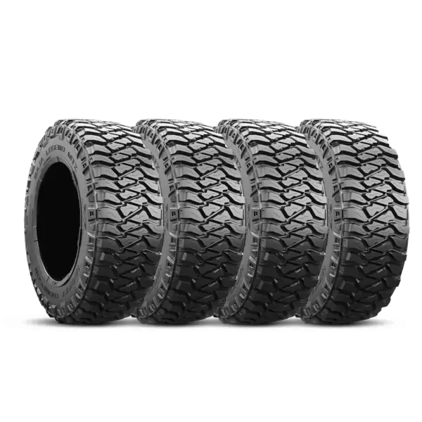 Mickey Thompson Baja Legend MTZ 20.0 Inch LT295/60R20 Black Sidewall Light Truck Radial Tires - 247926