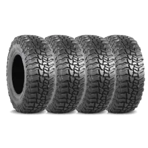 Mickey Thompson Baja Boss X 17.0 Inch 37X12.50R17LT Black Sidewall Racing Radial Tires - 250091