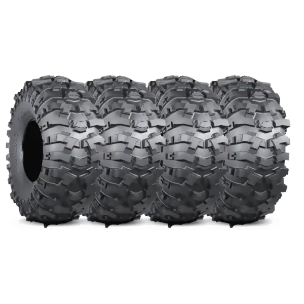 Mickey Thompson Baja Pro X 17.0 Inch 43X14.50-17LT Black Sidewall Racing Bias Tires - 250117