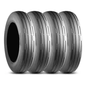 Mickey Thompson ET Street Front 18.0 Inch 28X6.00R18LT Black Sidewall Racing Bias Tires - 250734