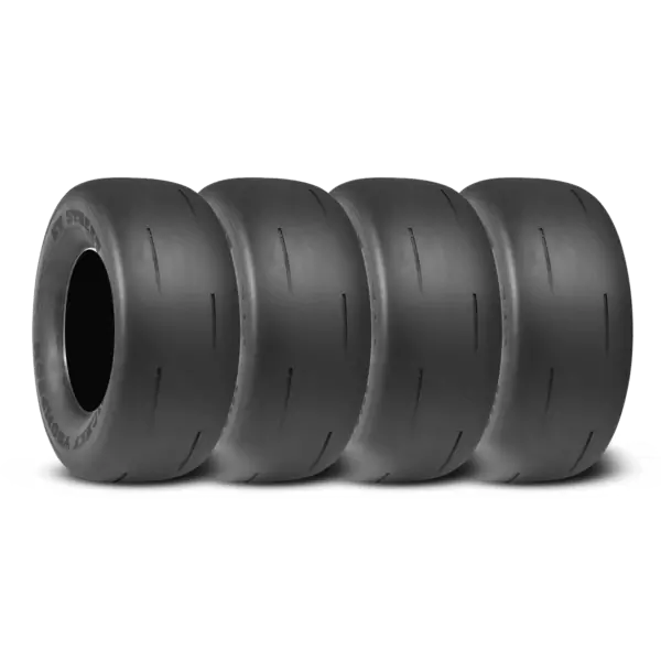 Mickey Thompson ET Street Radial Pro 15.0 Inch P275/60R15 Black Sidewall Racing Radial Tires - 250350
