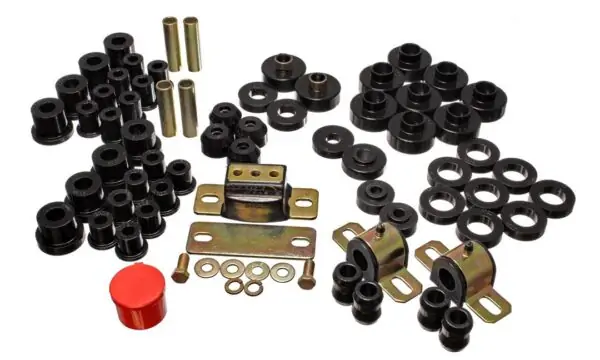 Energy Suspension Suspension Bushing Kit Black for 1976-1979 Jeep CJ5 2.18103G