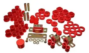 Energy Suspension Suspension Bushing Kit Red for 1976-1979 Jeep CJ5 2.18103R