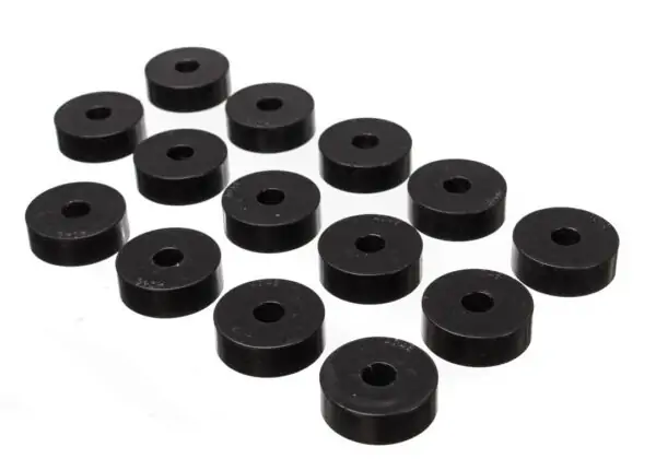 Energy Suspension Body Mount Bushings Black for 1959-1973 Jeep CJ5 2.4101G