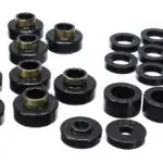 Energy Suspension Body Mount Bushings Black for 1980-1986 Jeep CJ7 2.4102G
